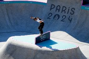 Paris 2024 - Australia’s Arisa Trew Takes Gold In Park Skateboarding