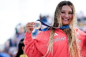 Paris 2024 - Australia’s Arisa Trew Takes Gold In Park Skateboarding