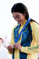 Paris 2024 - Australia’s Arisa Trew Takes Gold In Park Skateboarding