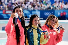 Paris 2024 - Australia’s Arisa Trew Takes Gold In Park Skateboarding