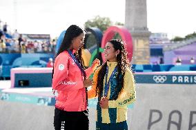 Paris 2024 - Australia’s Arisa Trew Takes Gold In Park Skateboarding