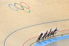 Paris 2024 - Netherlands Take Gold In Men’s Track Cycling Team Sprint