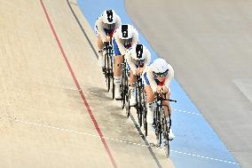 Paris 2024 - Netherlands Take Gold In Men’s Track Cycling Team Sprint