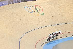 Paris 2024 - Netherlands Take Gold In Men’s Track Cycling Team Sprint