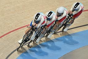 Paris 2024 - Netherlands Take Gold In Men’s Track Cycling Team Sprint