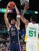 Paris 2024 - USA Defeat Brazil In Their Basketball Quarter Final