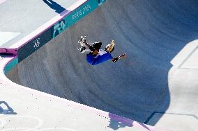 Paris 2024 - Australia’s Arisa Trew Takes Gold In Park Skateboarding