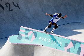 Paris 2024 - Australia’s Arisa Trew Takes Gold In Park Skateboarding