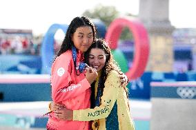 Paris 2024 - Australia’s Arisa Trew Takes Gold In Park Skateboarding