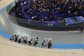 Paris 2024 - Netherlands Take Gold In Men’s Track Cycling Team Sprint