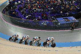 Paris 2024 - Netherlands Take Gold In Men’s Track Cycling Team Sprint