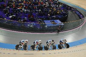 Paris 2024 - Netherlands Take Gold In Men’s Track Cycling Team Sprint