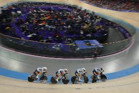 Paris 2024 - Netherlands Take Gold In Men’s Track Cycling Team Sprint