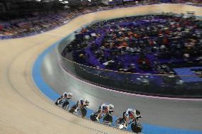 Paris 2024 - Netherlands Take Gold In Men’s Track Cycling Team Sprint