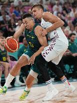 Paris 2024 - Serbia Defeat Australia In Their Basketball Quarter Final