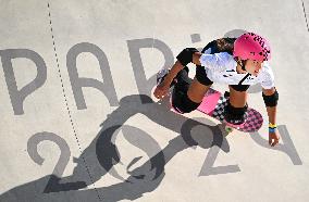 Paris 2024 - Australia’s Arisa Trew Takes Gold In Park Skateboarding