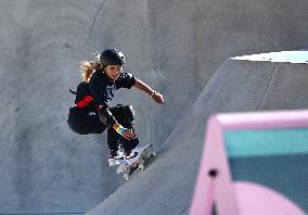 Paris 2024 - Australia’s Arisa Trew Takes Gold In Park Skateboarding