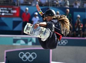 Paris 2024 - Australia’s Arisa Trew Takes Gold In Park Skateboarding