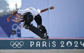 Paris 2024 - Australia’s Arisa Trew Takes Gold In Park Skateboarding