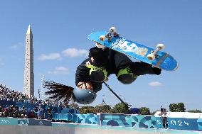 Paris 2024 - Australia’s Arisa Trew Takes Gold In Park Skateboarding