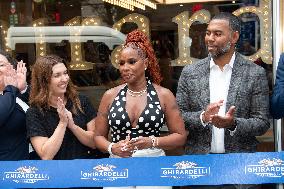 Mary J. Blige Opens Ghirardelli Chocolate Shop - NYC