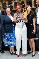 Mary J. Blige Opens Ghirardelli Chocolate Shop - NYC