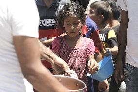 9 Out Of 10 Children In Lack Food For Growth - Gaza