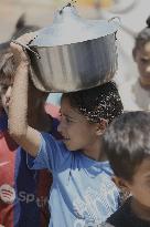 9 Out Of 10 Children In Lack Food For Growth - Gaza