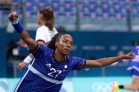 Paris 2024 - France Defeat Germany In Women’s Handball Quarter Final