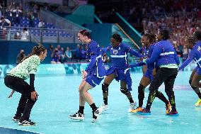 Paris 2024 - France Defeat Germany In Women’s Handball Quarter Final
