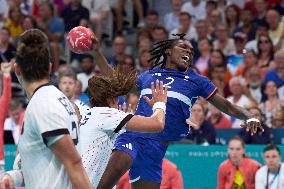 Paris 2024 - France Defeat Germany In Women’s Handball Quarter Final