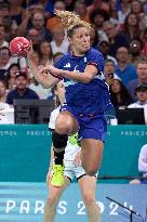 Paris 2024 - France Defeat Germany In Women’s Handball Quarter Final