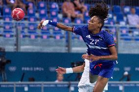 Paris 2024 - France Defeat Germany In Women’s Handball Quarter Final