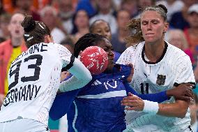 Paris 2024 - France Defeat Germany In Women’s Handball Quarter Final