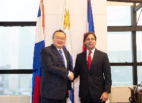 URUGUAY-MONTEVIDEO-LIU JIANCHAO-MEETING