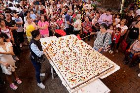 Feast Of The Divine Saviour At The Sanctuary Of The Lord Of Calvary, Mexico City