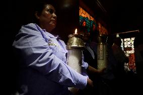 Feast Of The Divine Saviour At The Sanctuary Of The Lord Of Calvary, Mexico City