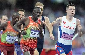 Paris 2024 - USA’s Cole Hocker Takes Gold In Men's 1500m