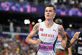 Paris 2024 - USA’s Cole Hocker Takes Gold In Men's 1500m