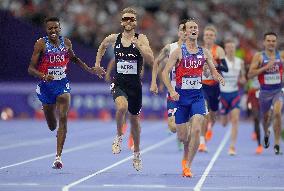 Paris 2024 - USA’s Cole Hocker Takes Gold In Men's 1500m