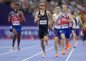 Paris 2024 - USA’s Cole Hocker Takes Gold In Men's 1500m