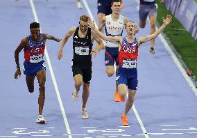 Paris 2024 - USA’s Cole Hocker Takes Gold In Men's 1500m