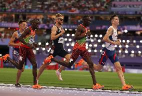 Paris 2024 - USA’s Cole Hocker Takes Gold In Men's 1500m