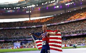 Paris 2024 - USA’s Cole Hocker Takes Gold In Men's 1500m