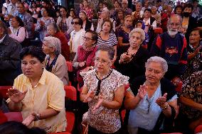 Feast Of The Divine Saviour At The Sanctuary Of The Lord Of Calvary, Mexico City