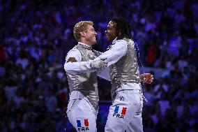 Fencing - Paris Olympic Games 2024 - Day 9