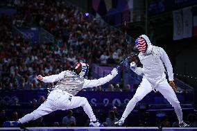 Fencing - Paris Olympic Games 2024 - Day 9