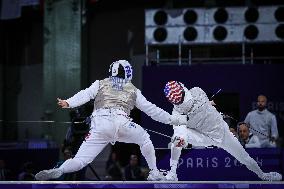 Fencing - Paris Olympic Games 2024 - Day 9