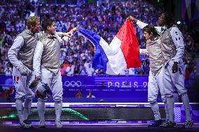 Fencing - Paris Olympic Games 2024 - Day 9