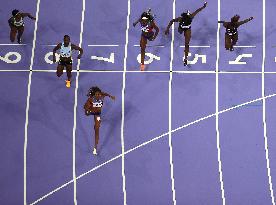 Paris 2024 - USA’s Gabrielle Thomas Takes Gold In 200m